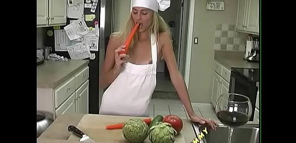  Petite Blonde MILF Housewife loves to suck a dick until a huge load is blown on her face!